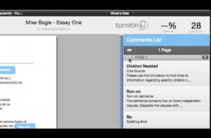 Turnitin in Moodle for Students